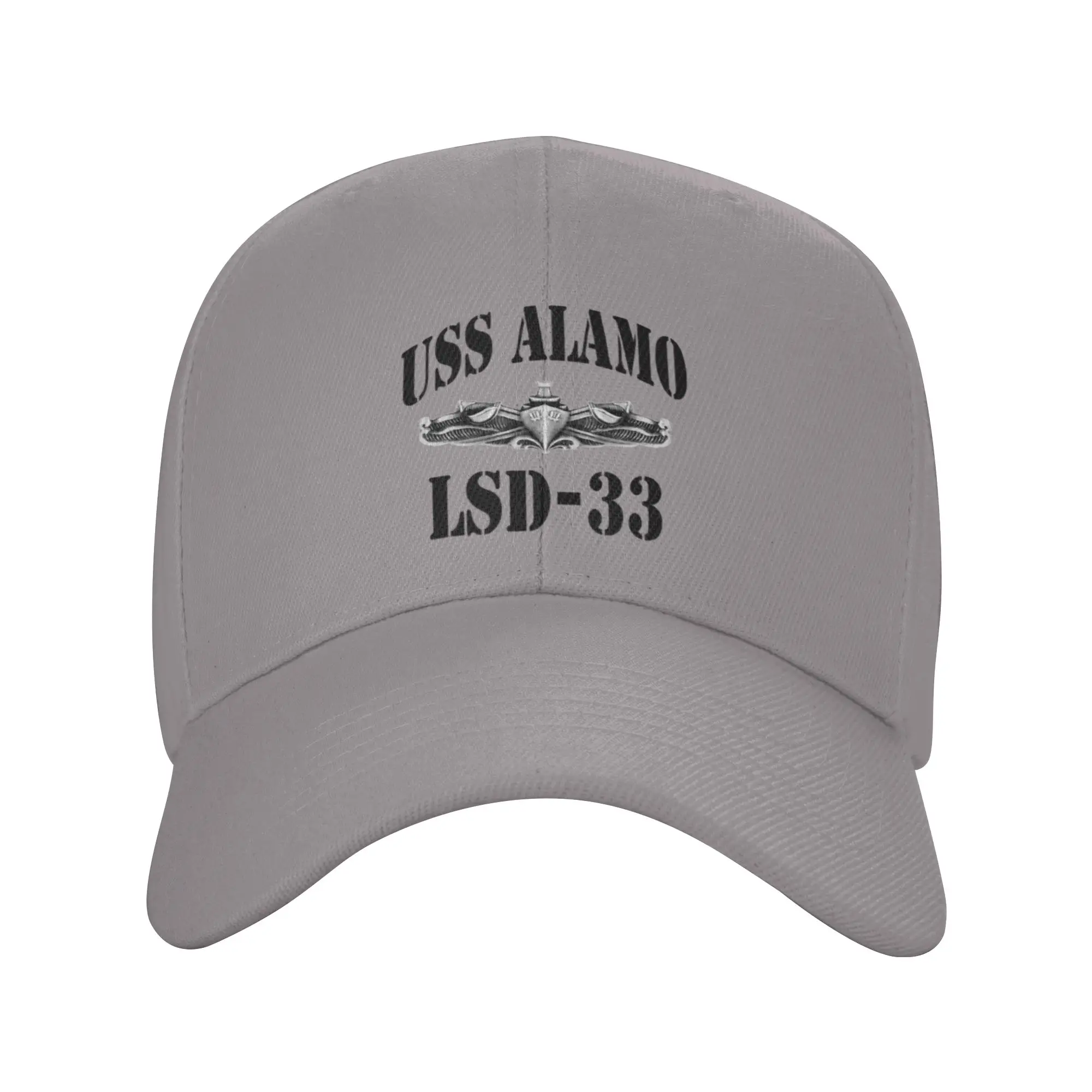 Hot Sale USS ALAMO (LSD-33) SHIP S STORE Baseball Cap  Uv Protection Men's Cap  Wild Fishing Men's Cap