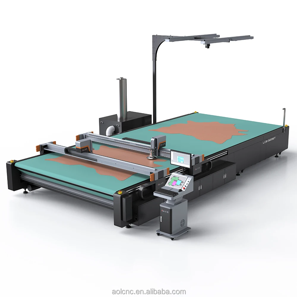 Heavy Type  Canvas Neylon Straight Knife Flatbed Roller Shade Fabric Leather Cutting Machine