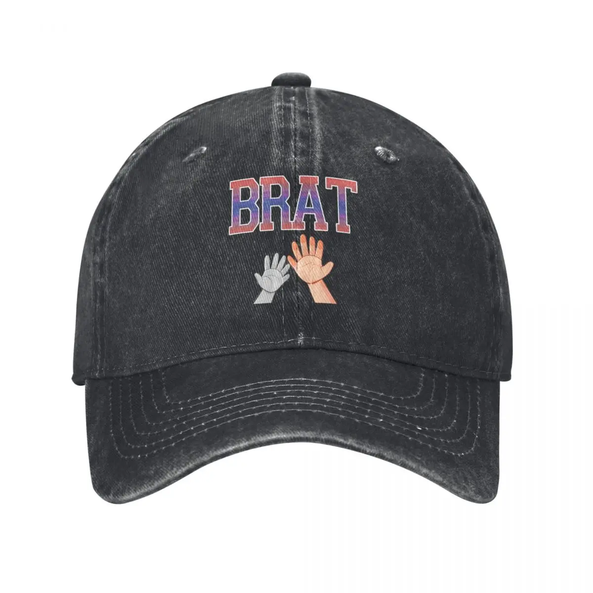 Vintage Brat Rave Baseball Caps Men Women Distressed Washed Sun Cap Charli XCX Album Outdoor Workouts Caps Hat