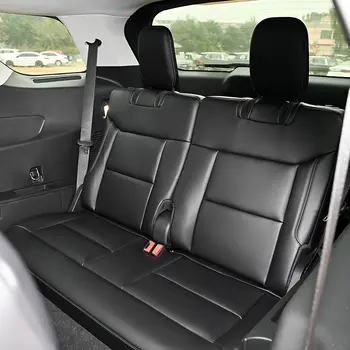 Na míru pro Ford Explorer 2009-2025 6-7-8 sedadel XLT ST Platinum ST 3 řady 6 7 8 sedadel Autopříslušenství Kožené potahy sedadel 10 nejlepší prodej Potahy sedadel pro Ford Explorer - №4