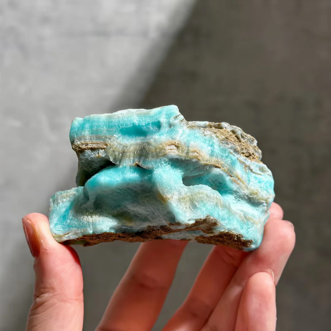 Rare Aragonite Raw Stone Specimen - Natural Smithsonite Hemimorphite Crystal Quartz,  Crystal Collectors & Enthusiasts view 4