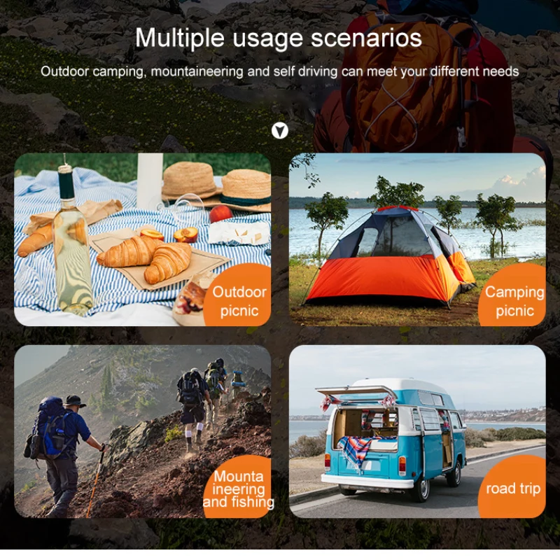 250/350/500ml 304 Stainless Steel Water Bottle Portable Camping Cup With Foldable Handle Outdoor Mug For Hiking Picnic Drinkware