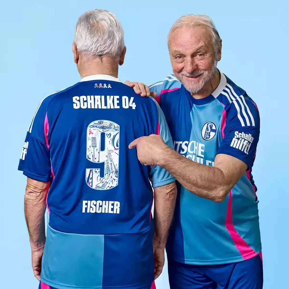 

Мужская быстросохнущая футболка Schalke Schalke 2425, специальный выпуск, трикотаж, удобная дышащая футболка для спорта и отдыха с короткими рукавами