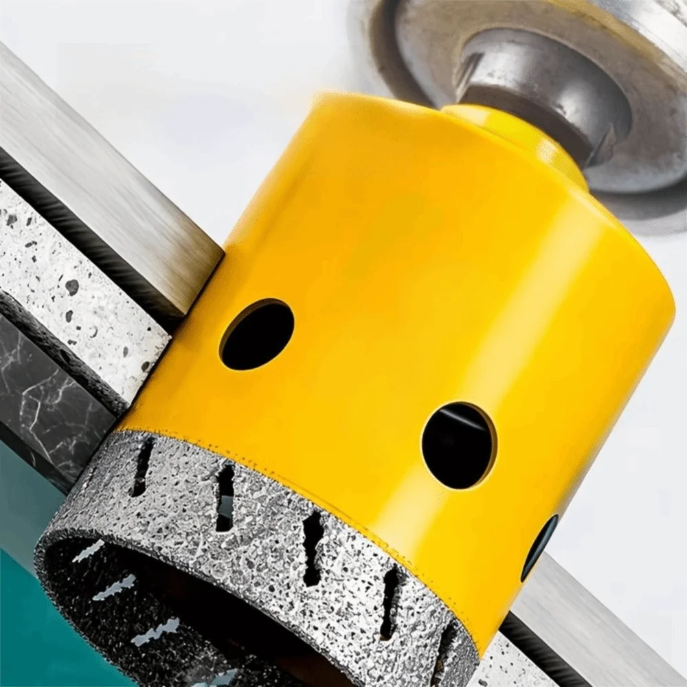 Stable Operation M10 Thread Angle Grinder 20-50mm Smooth Cutting Hole Opener Sharp Diamond Easy Mounting Dry Drilling Bit Marble