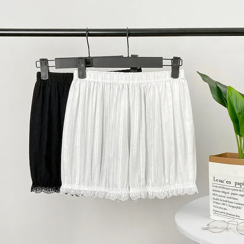 Calças de segurança para mulheres, shorts fofos de abóbora menina leggings finas, evitar a exposição, solto, desgaste exterior, venda quente