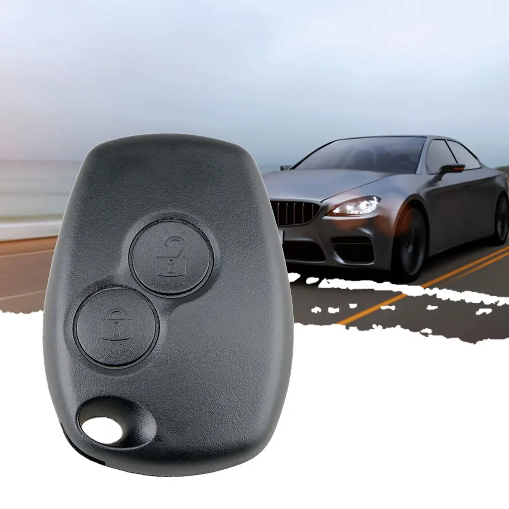 New 2-button 307 Durable Socket Housing Car Key Shell Remote Car Key Control Cover Blank Keychain Perfect Workmanship