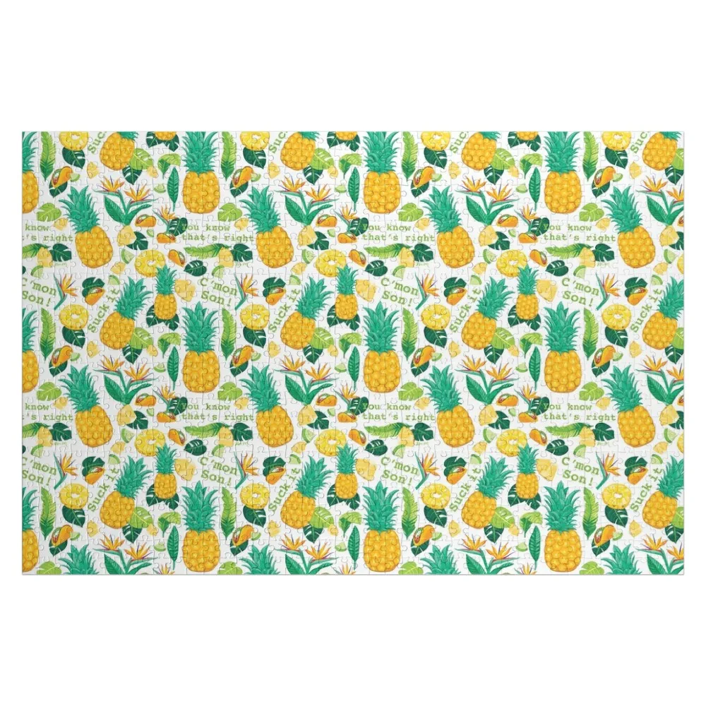 

Пазл с изображением ананасов для психопатов, индивидуальные подарки, индивидуальный пазл с фотографией, фото-пазл на заказ