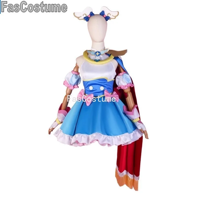 

КОС-Кики Аниме Хирогару Небо! Pretty Cure Cure Sky Sora Harewataru игровой костюм милое милое платье косплей костюм Хэллоуин