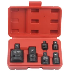 Socket Convertor Adaptor Reducer Set, Garage Repair Tool, carro, bicicleta, 1/2 a 3/8, 3/8 a 1/4, 3/4 a 1/2 Impacto