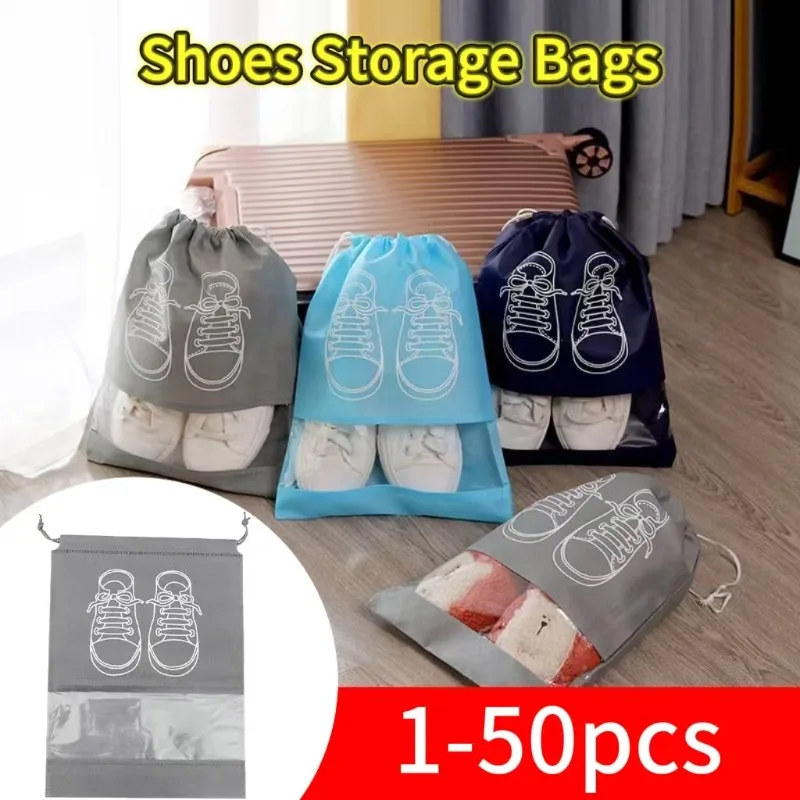 

Сумка для хранения обуви, органайзер для шкафа, нетканая дорожная портативная сумка, водонепроницаемая карманная сумка для одежды, подвесная сумка с секретным рисунком