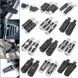 Front & Rear Motorcycle Foot Pegs Footrests For Honda Shadow 750 VT750 Aero Ace Spirit Phantom RS Floorboards Footboards