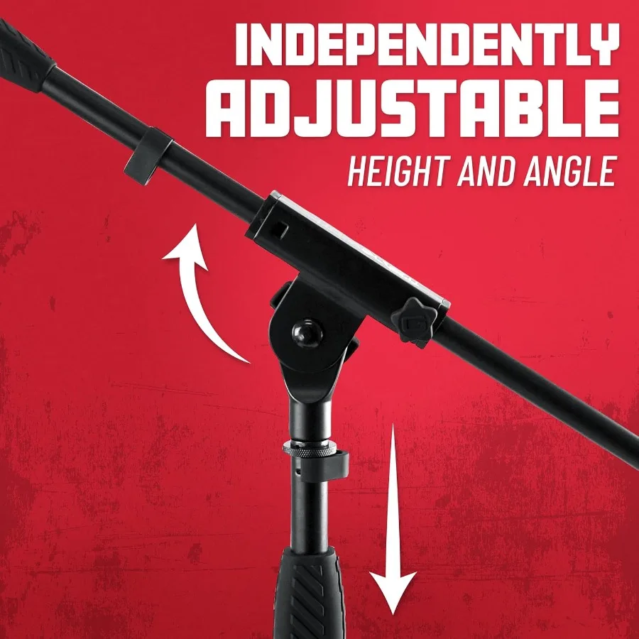 Gator Frameworks GFWMIC0821 Supporto per grancassa e amplificatore con base compatta