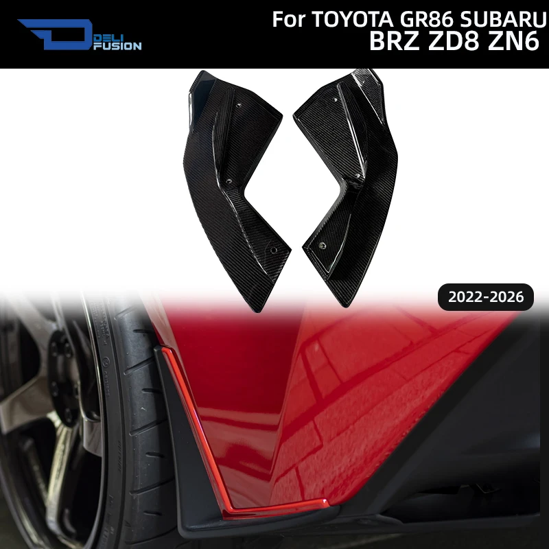 

For 2022-2026 Subaru BRZ ZD8 Toyota GR86 ZN6 LBWK Style Wide Body Rear Bumper Spat Carbon Exterior Modified Accessories