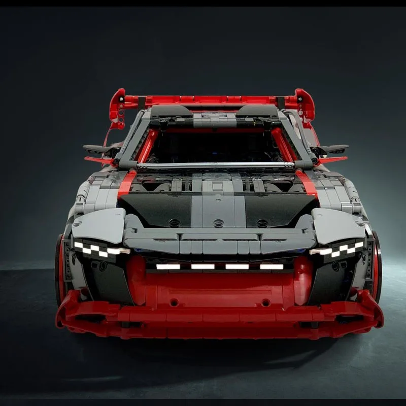 

НОВЫЙ MOC-214227 S1 e-tron quattro HOONITRON Масштаб 1:8 Технологии Строительный блок Гиперкар Супер автомобиль Игрушки Модель Подарки на день рождения