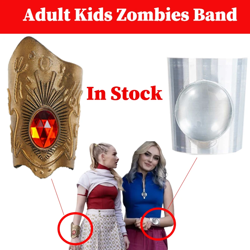 

Zombies 4 Dawn Of Vampires Adult Kids Addison Nova Cosplay Bracelet Handband Costume Props Wristband Halloween Accessories Gifts