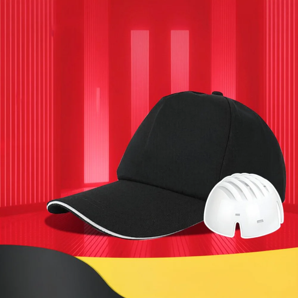 Comfortable Safety Bump Cap With ABS Inner Professional Head Protection Hat For Factory Mechanical Assembly And Repair Work