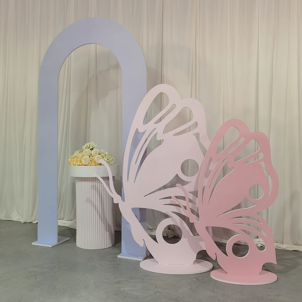 Butterfly Backdrop Baby Shower Panel Stand Marriage Wedding Arch Fot Birthday Party Wedding