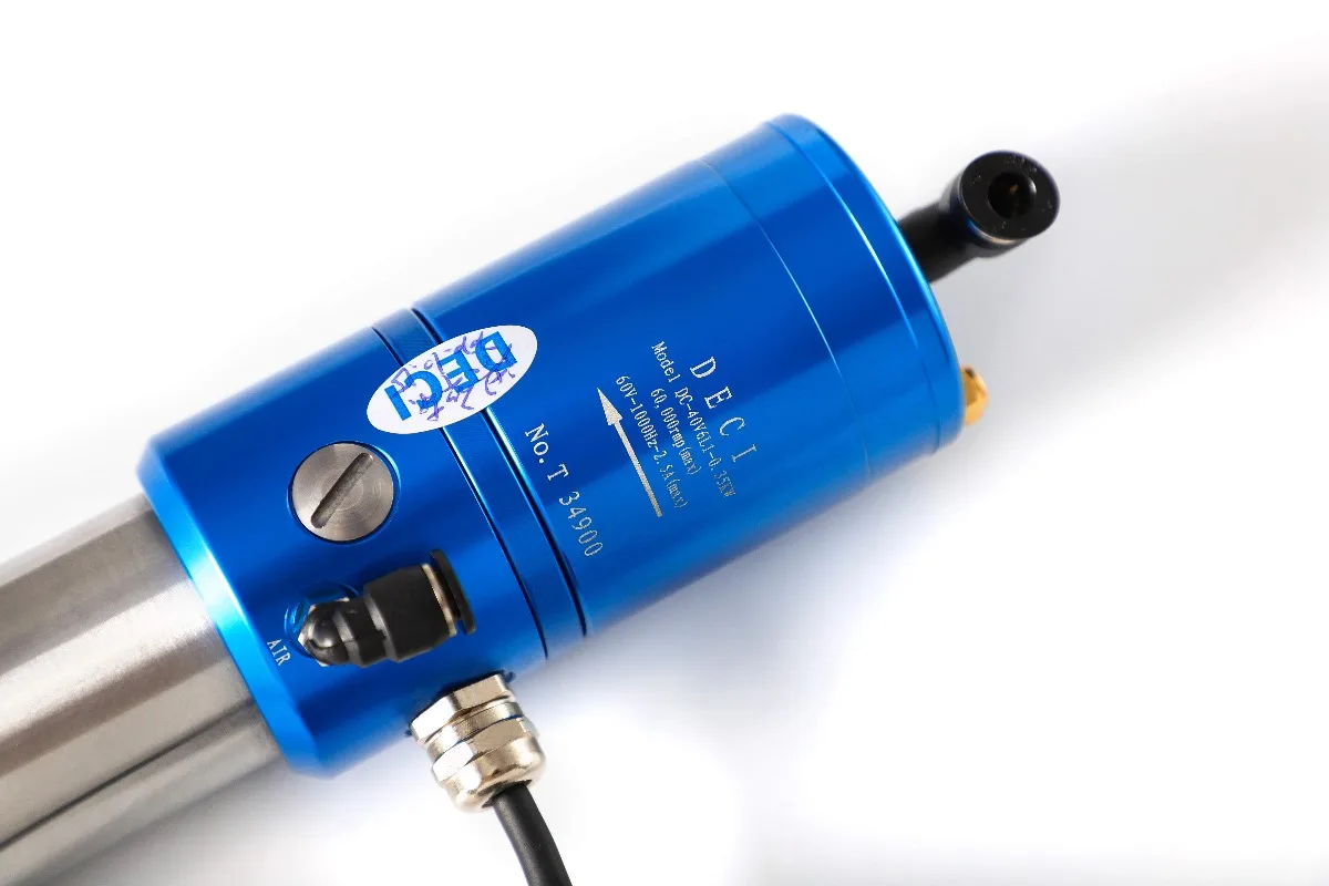 ديسي 350 واط 60000 دورة في الدقيقة 60 فولت محركات المغزل لآلة طحن الأسنان 1.35 كجم 40 مللي متر 1333 هرتز 0.056NM 3.5A