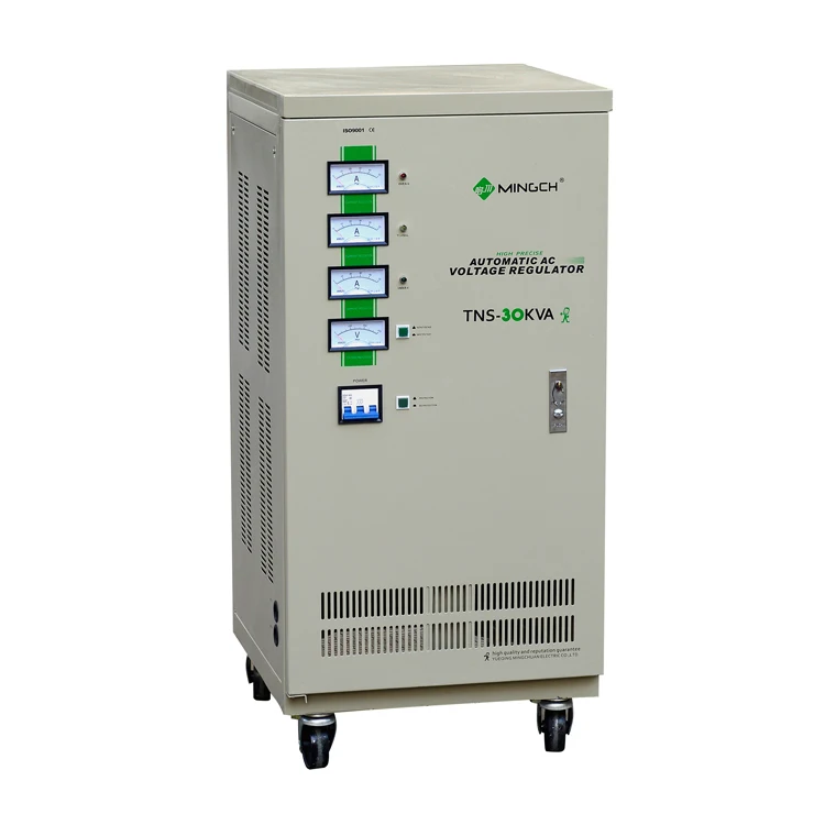 MINGCH Mingch Fully Automatic 380v 15kva 20kva 30kva for Elevator Three Phase Voltage Stabilizer