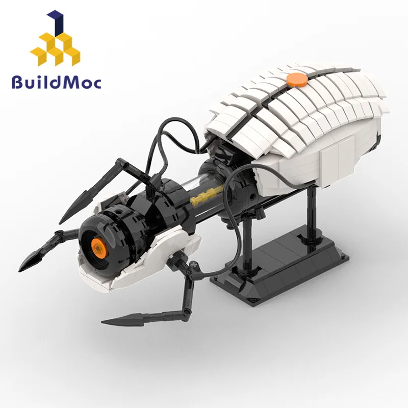 

Модель портального пистолета, креативные сборки MOC, креативные игрушки «сделай сам», очень хороший подарок для любителей строительных блоков