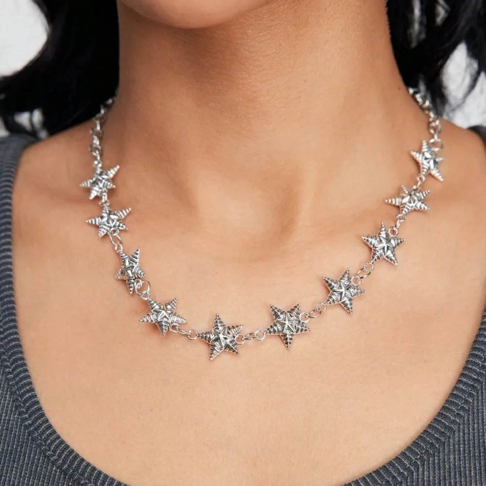 personalidade-punk-prata-cor-estrela-de-cinco-pontas-alivio-estrela-link-estrela-colar-para-mulheres-moda-retro-colar-corrente-joias