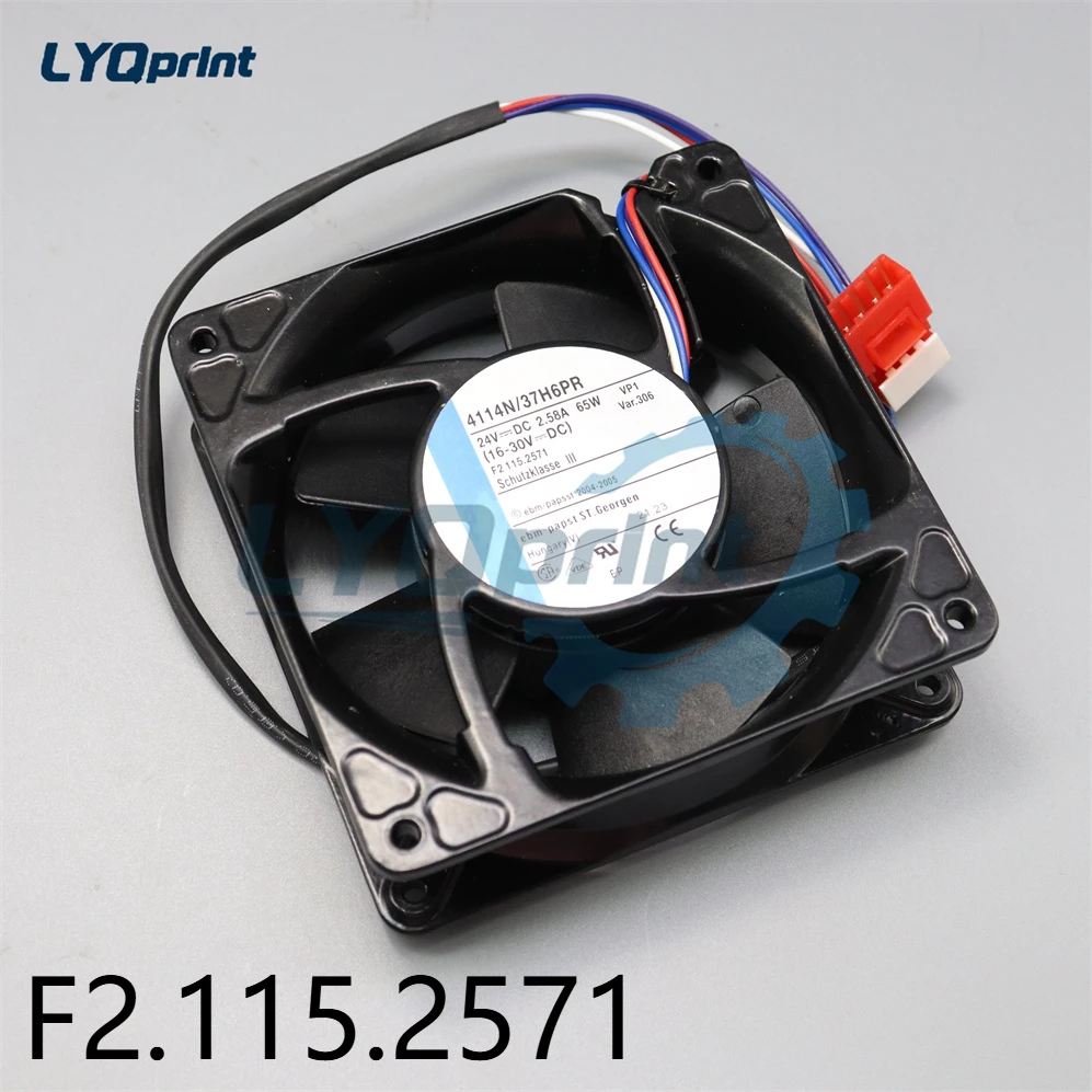 

Лучшее качество 4114N/37H6PR 24 В 2,58 А 62 Вт F2.115.2571 Охлаждающий вентилятор для Гейдельберга