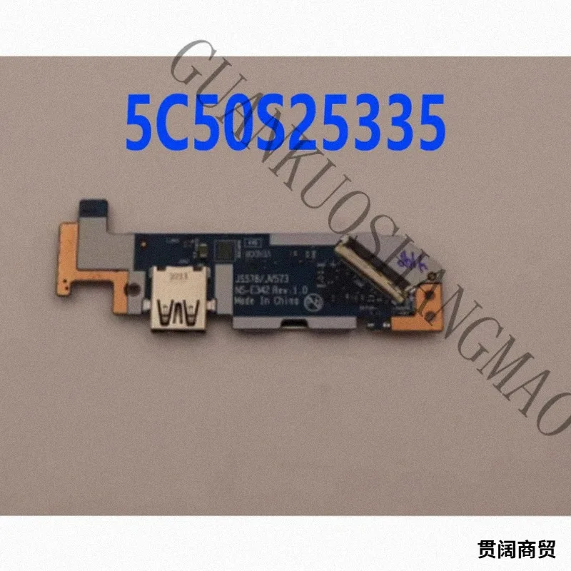 HJY...Suitable for Lenovo IdeaPad 3 15IAU7 Portable Computer USB Power Switch Board NS-E342 5C50S25335