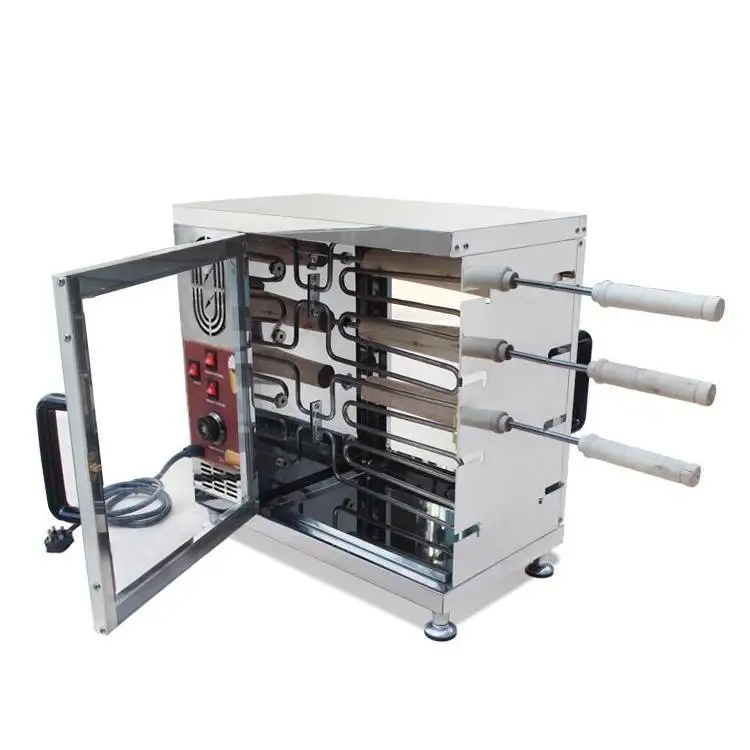 커토시 굴뚝 케이크 오븐 전기 아이스크림 충전, 커토스 칼락스 기계, 주방 장비, 8 롤러