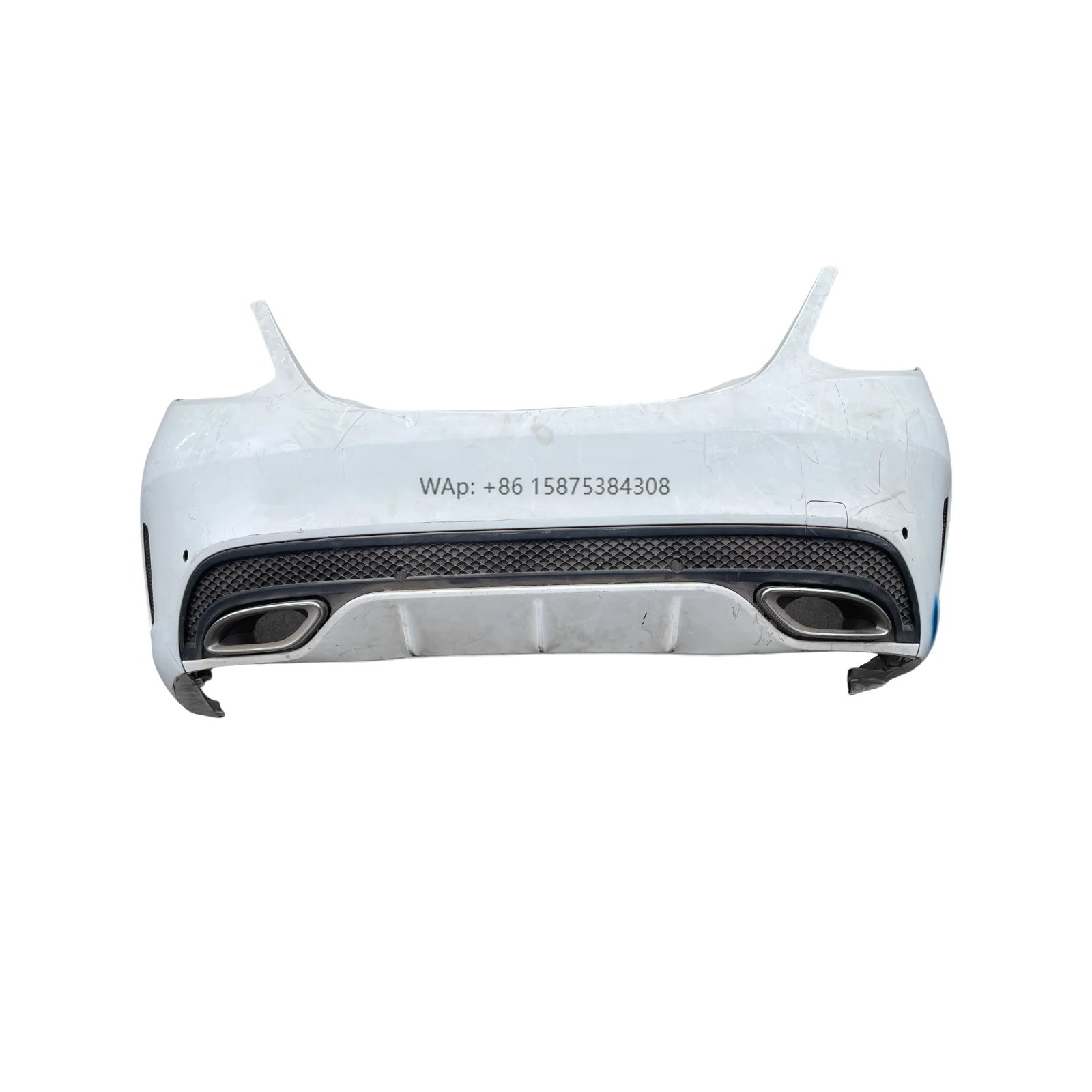 

The Classic Hit C-Series W205Rear Sports Style Bumper Surrounds the Rear Lower Lip Spoiler of the Bumper Guard for