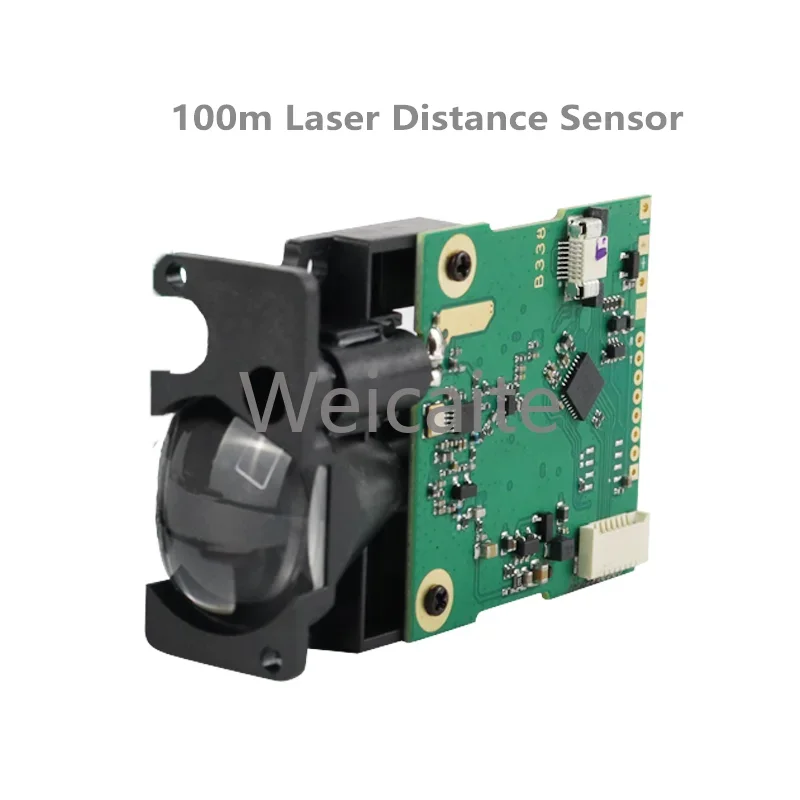 LDJ 200m Wholesale Laser Measuring Sensor Module 20Hz Optical Difuse Sensor with TTL Data Interface