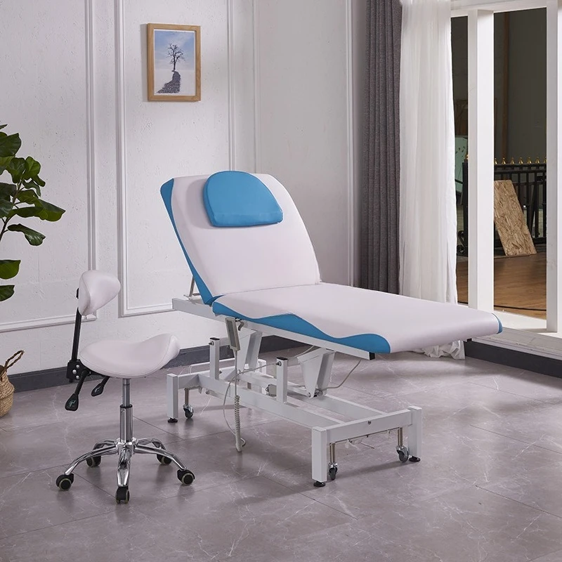 

Electric beauty bed folding lifting bone massage bed