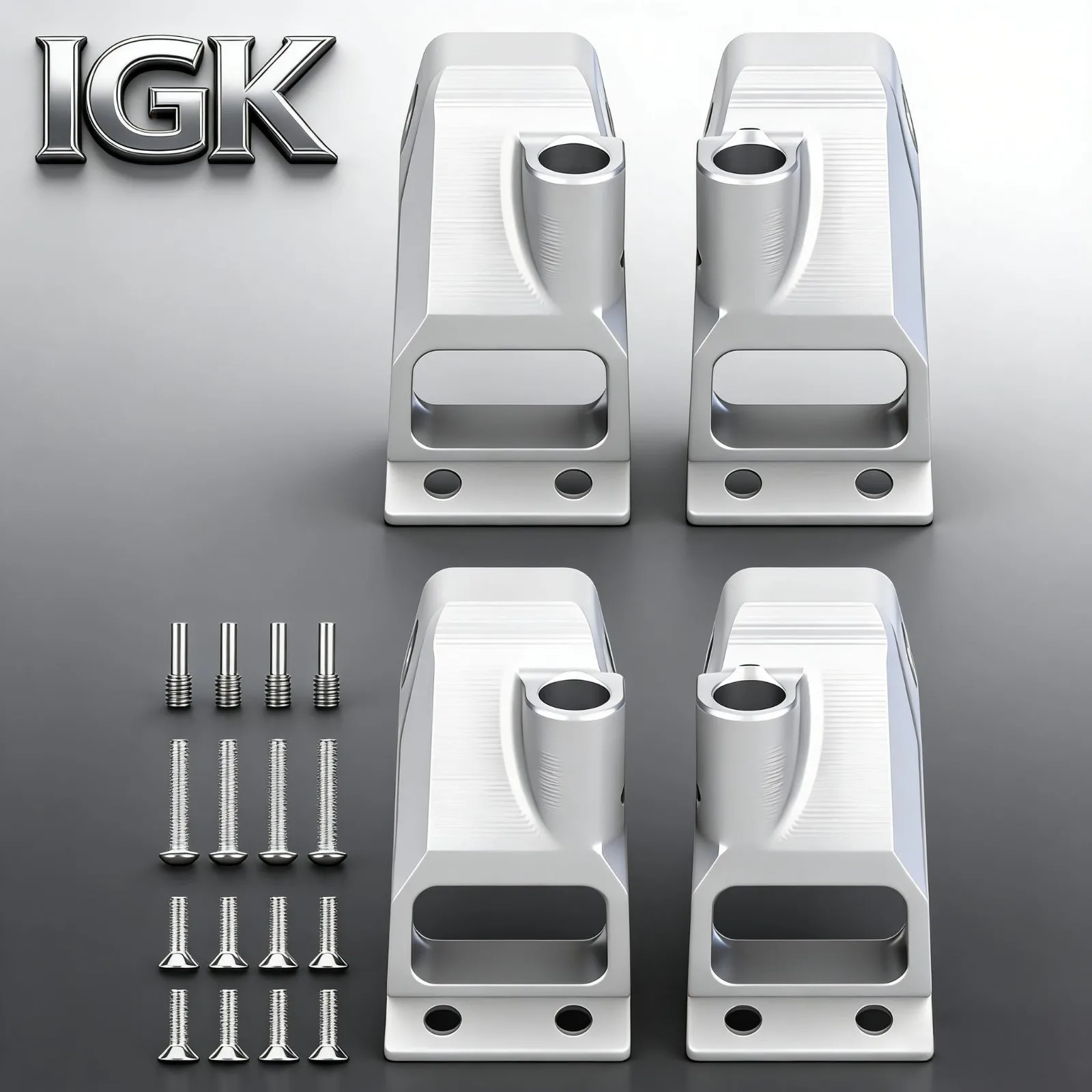 4pcs Aluminum Front & Rear Extended Shock Towers for 1/10 VS4-10 RC Crawler Upgrade Parts