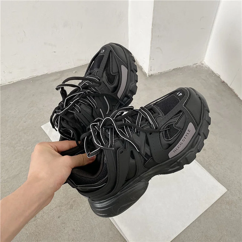 New Design Chunky Sneakers for Women Shoes 2022 Women\'s Colorful Shoes Breathable Lightweight Ladies Dad Shoes Female Footwear