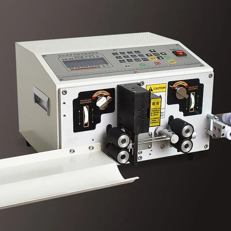 

Automatic computer two-wire cutting and stripping machine, cable isolation line offline machine, multi-section half stripping an