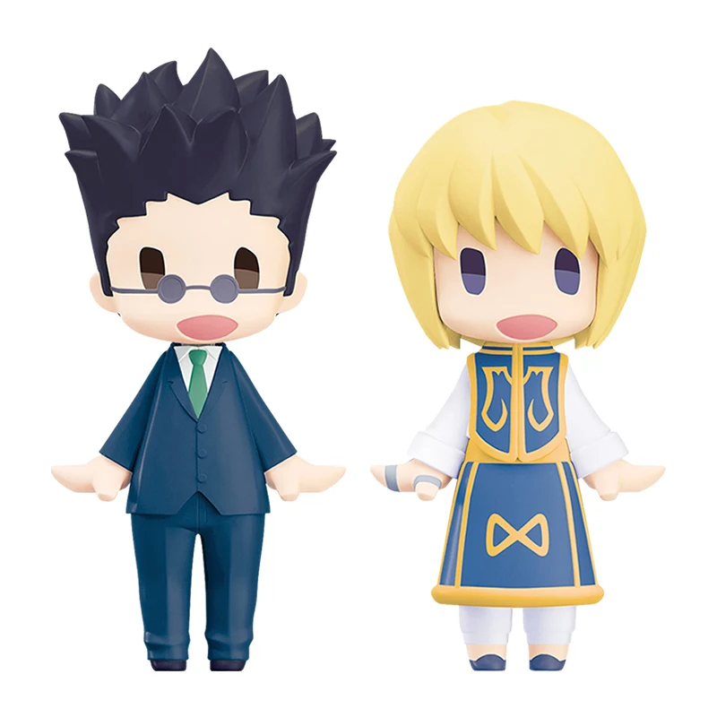 Good Smile Original GSC HELLO! GOOD SMILE Kurapika Leorio Anime Action Figures Toys for Boys Girls Kids Gift