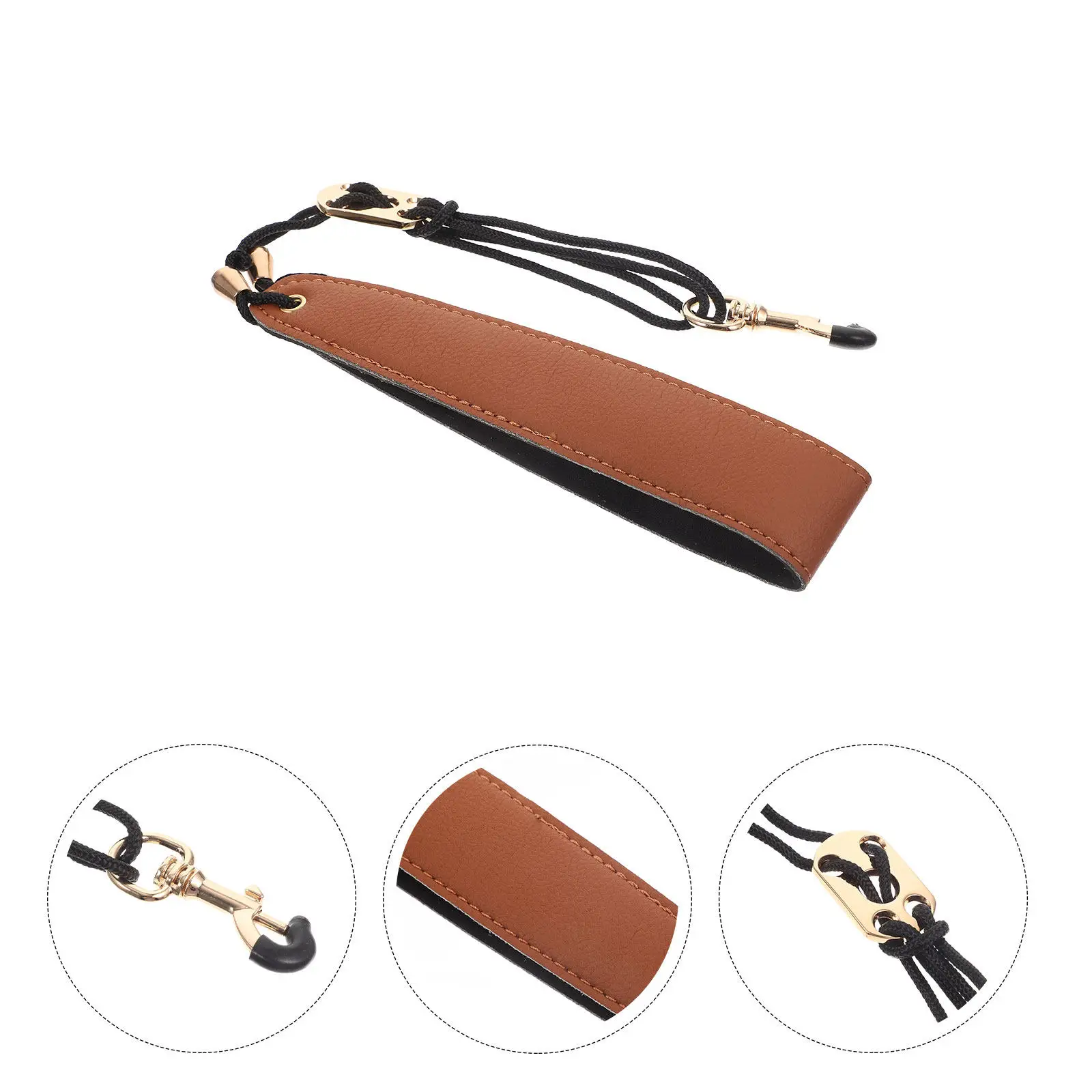 

Sturdy Adjustable Saxophone Strap Tenor Alto Soprano Durable Comfortable Flexible Weight Distribution Professional