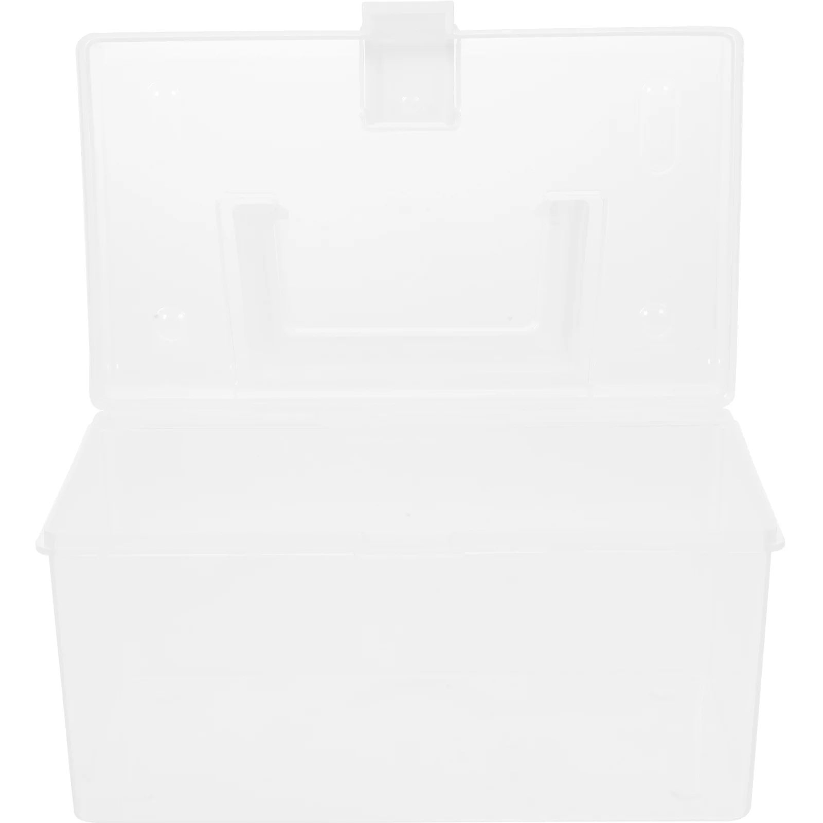 Portable Medicine Box Small Size Large Capacity Transparent Plastic First Aid Kit Container For Home Emergency Organizer