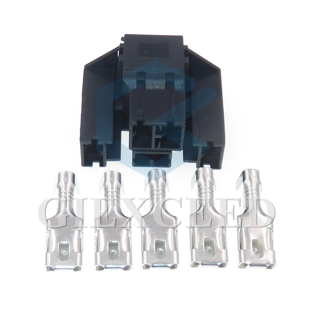 2 Sets Car Relay Holder 443 972 995 443972995 928720-1 5 Pin 5 Way Automotive AC Assembly Relay Socket