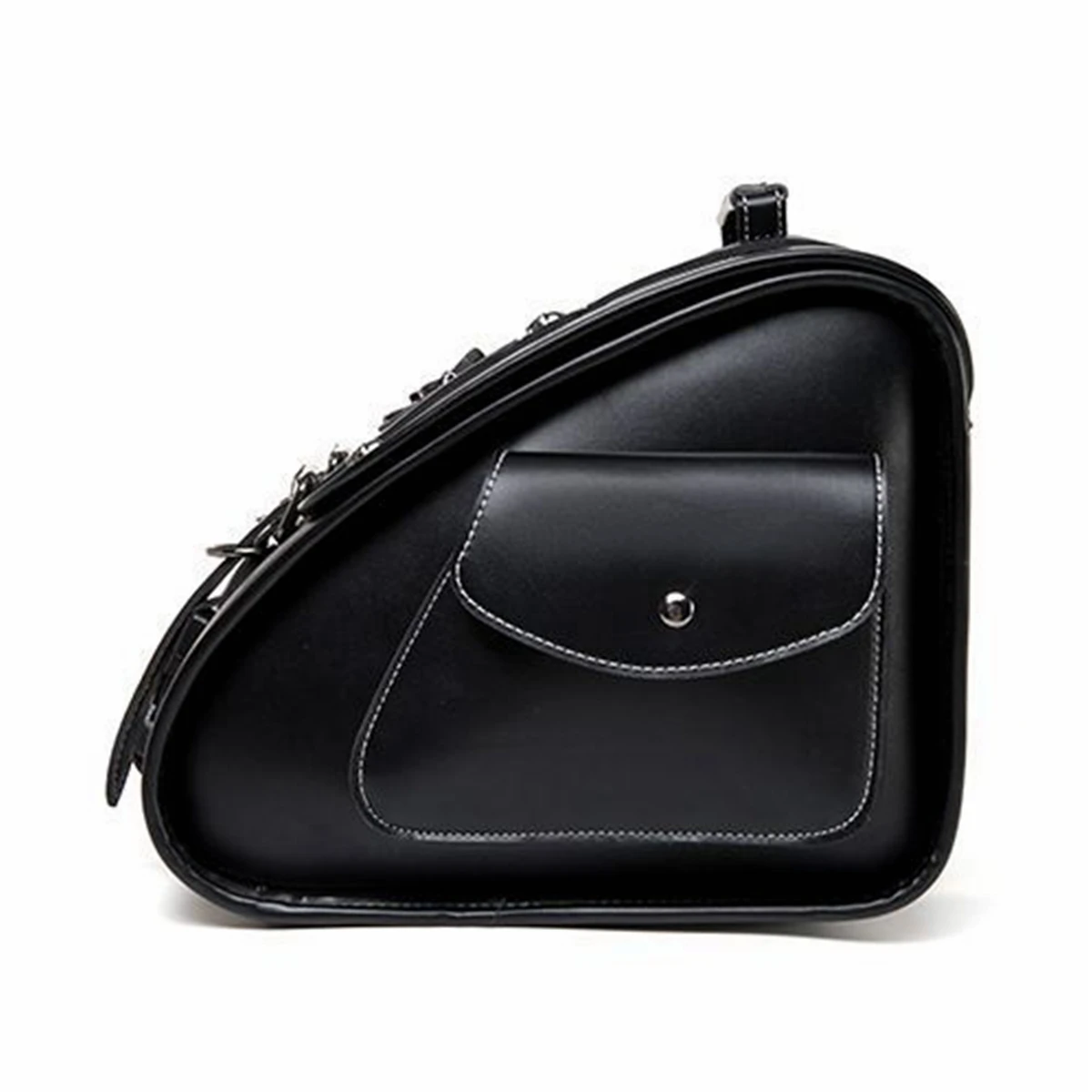 Retro motorcycle rear seat bag specifications and size