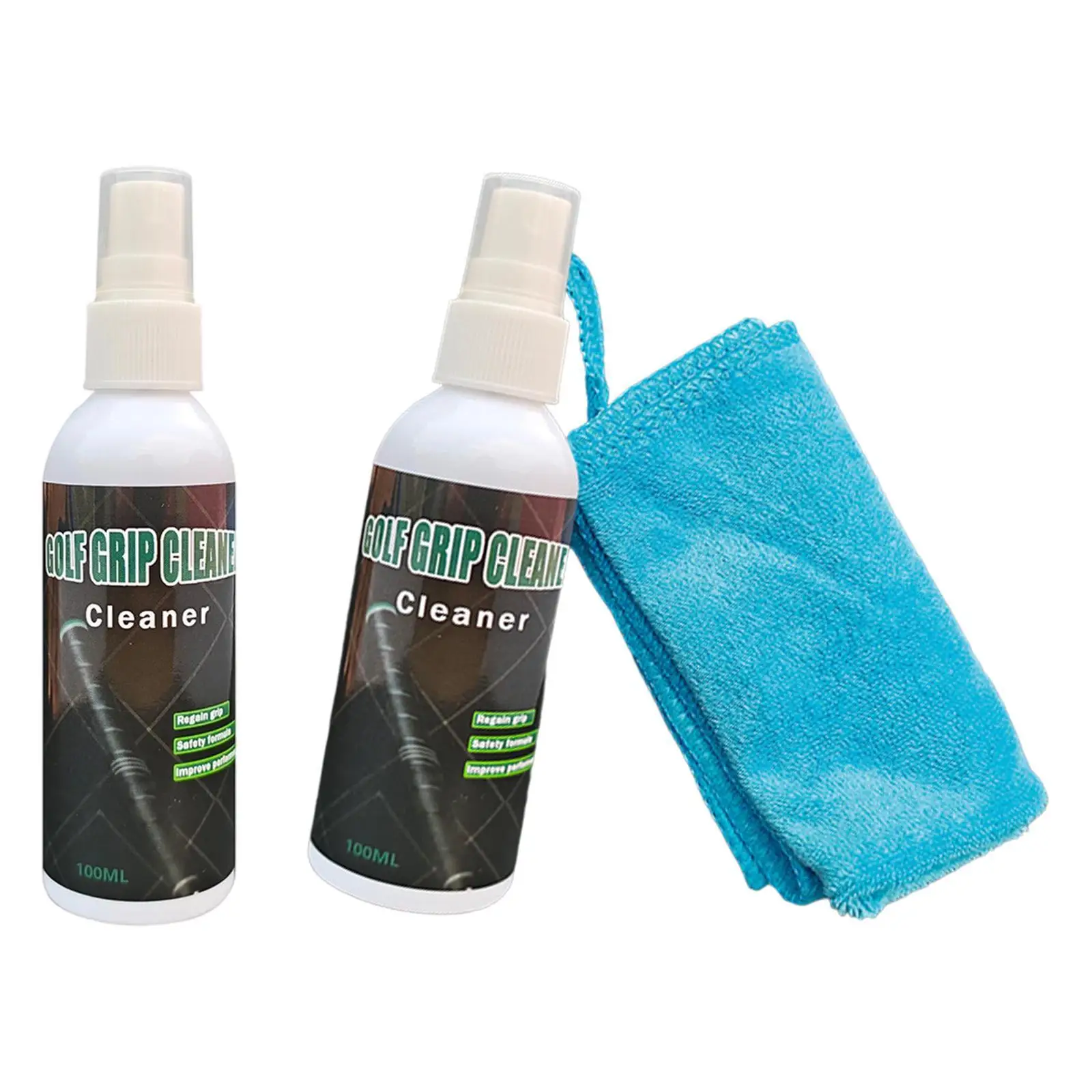 

Golf Club Cleaner 100ml Nonslip Multiuse Maintenance Cleaning Liquid Dust and Sweat Cleaner for Outdoor Activities Men Women