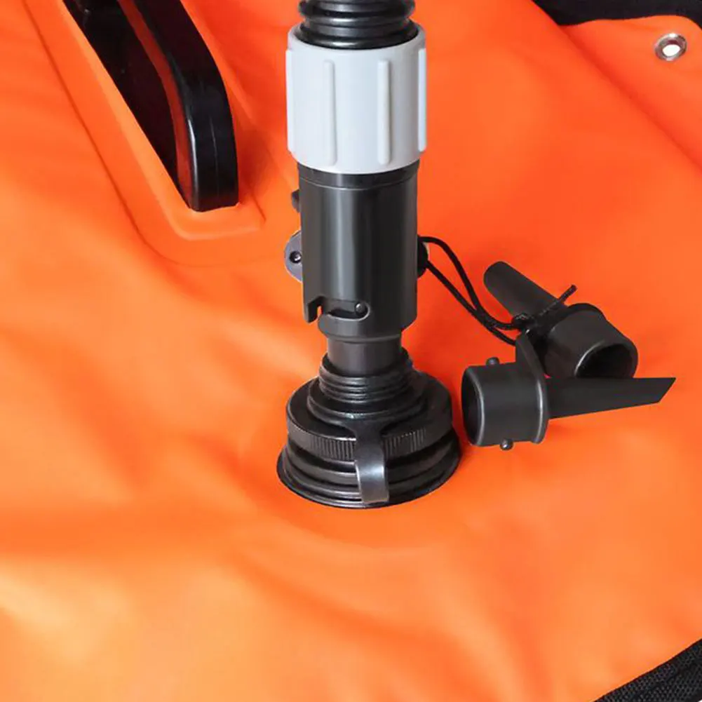 Air Valve Adaptor with Nozzles Air Valve Pump Connector Air Valve Conversion Head for Inflatable Boat Stand-Up Paddleboard Bed
