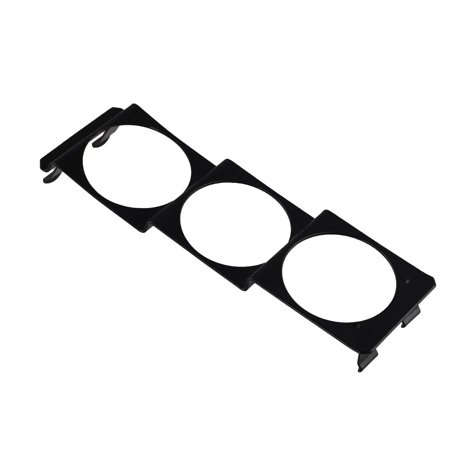 Driving Experience Single Din Mount 52mm Gauge Panel Accommodates 52mm Gauges Compact Design Dashboard Organizer