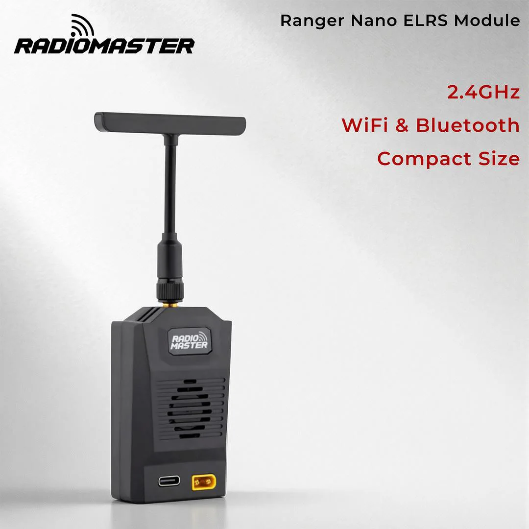 RadioMaster Ranger Nano 2.4GHz ELRS Module Wifi and Bluetooth Support view 4