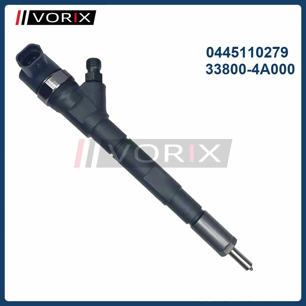 Injector 0445110279 33800-4A000 for Hyundai Starex Libero 2.5CRDi KIA Sorento