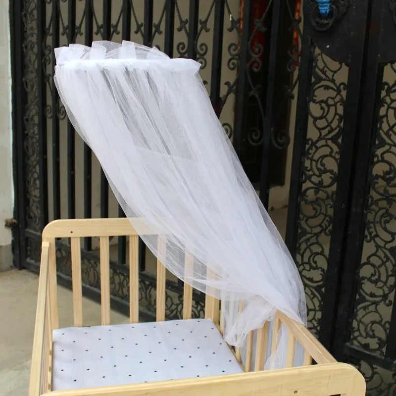 Universal Mosquito Crib Netting Holder Summer Baby Mosquito Net Stand Crib Netting Canopy Holder Removable Baby Bed Support Tent