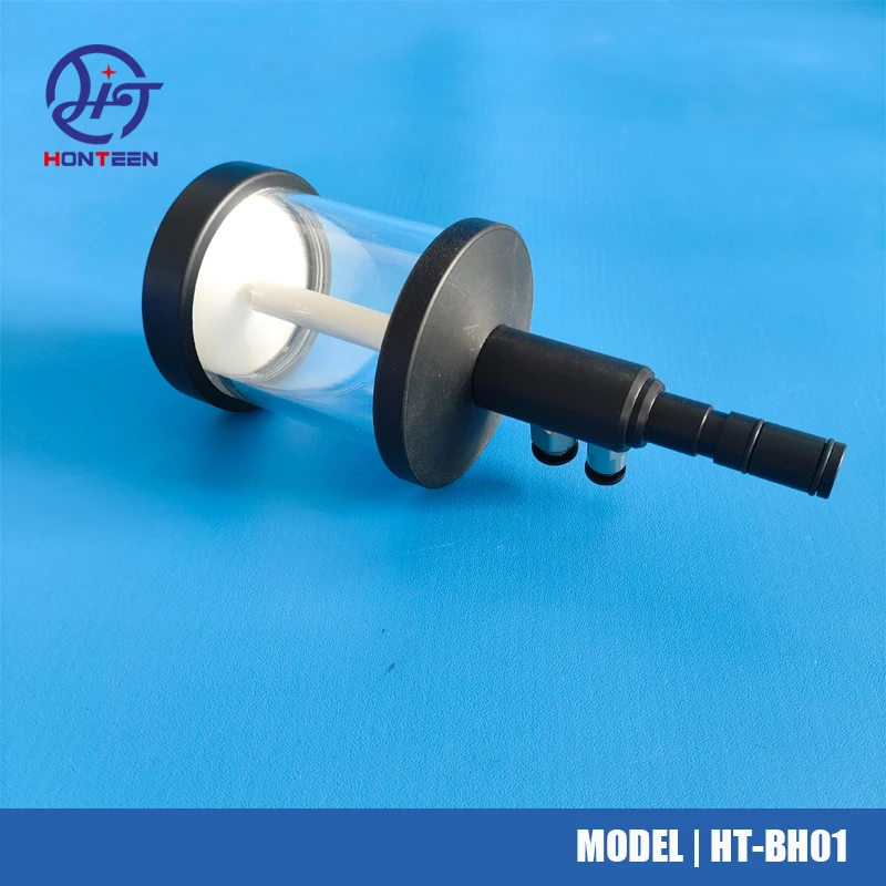 Portable Test Powder Coating Spray Gun Cup Hopper Mini Bottom Suction Fludizing Barrel Tank For Lab Use Purpose
