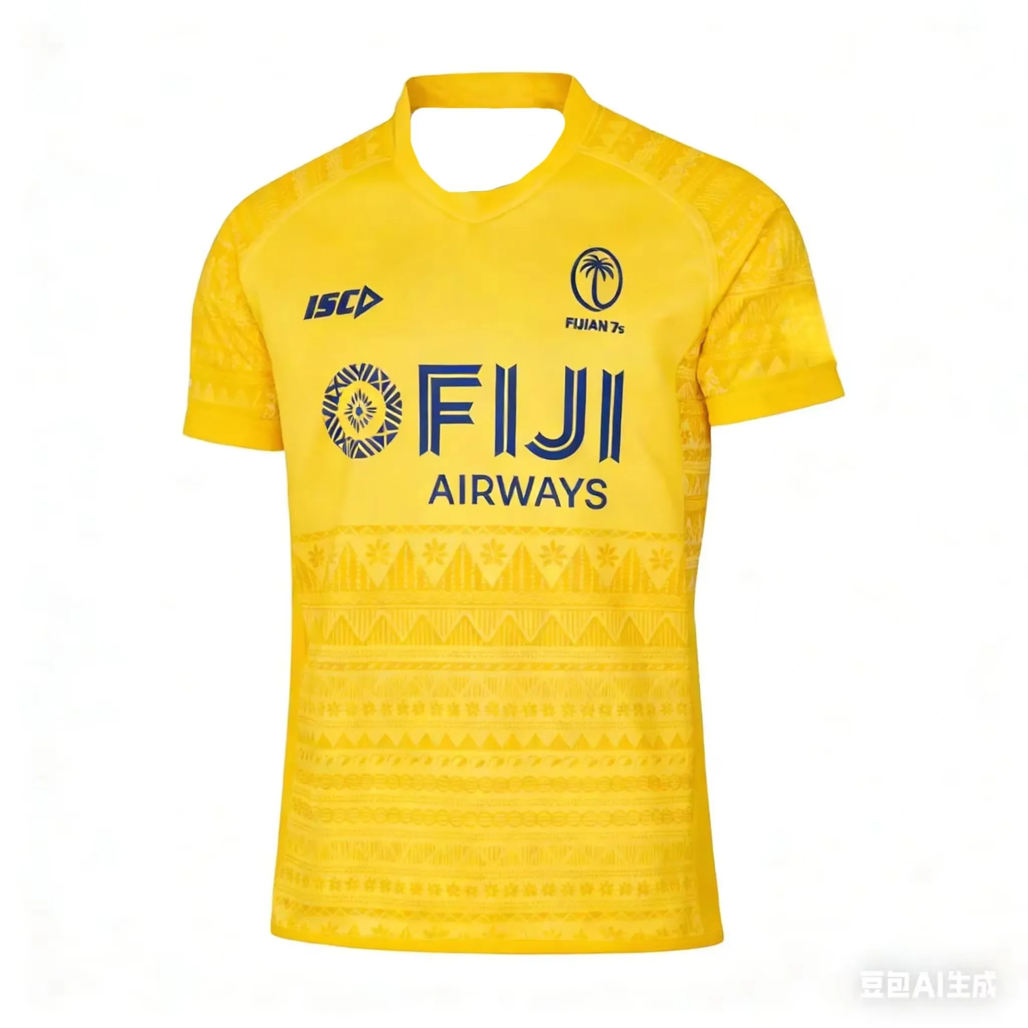 2026 New Fiji Rugby Large Size Jersey Men's Summer Breathable Quick Dry Outdoor Casual Fitness T-shirt Family Kids Tees
