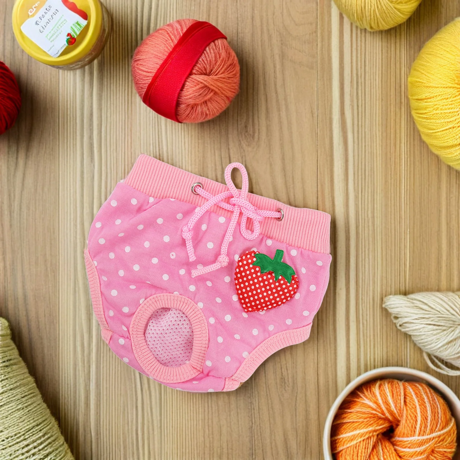 

Comfortable Pet Diapers Cotton Material Dog Menstruation Pants Sanitary Physiological Pants for Cat Dog Random Style Size L