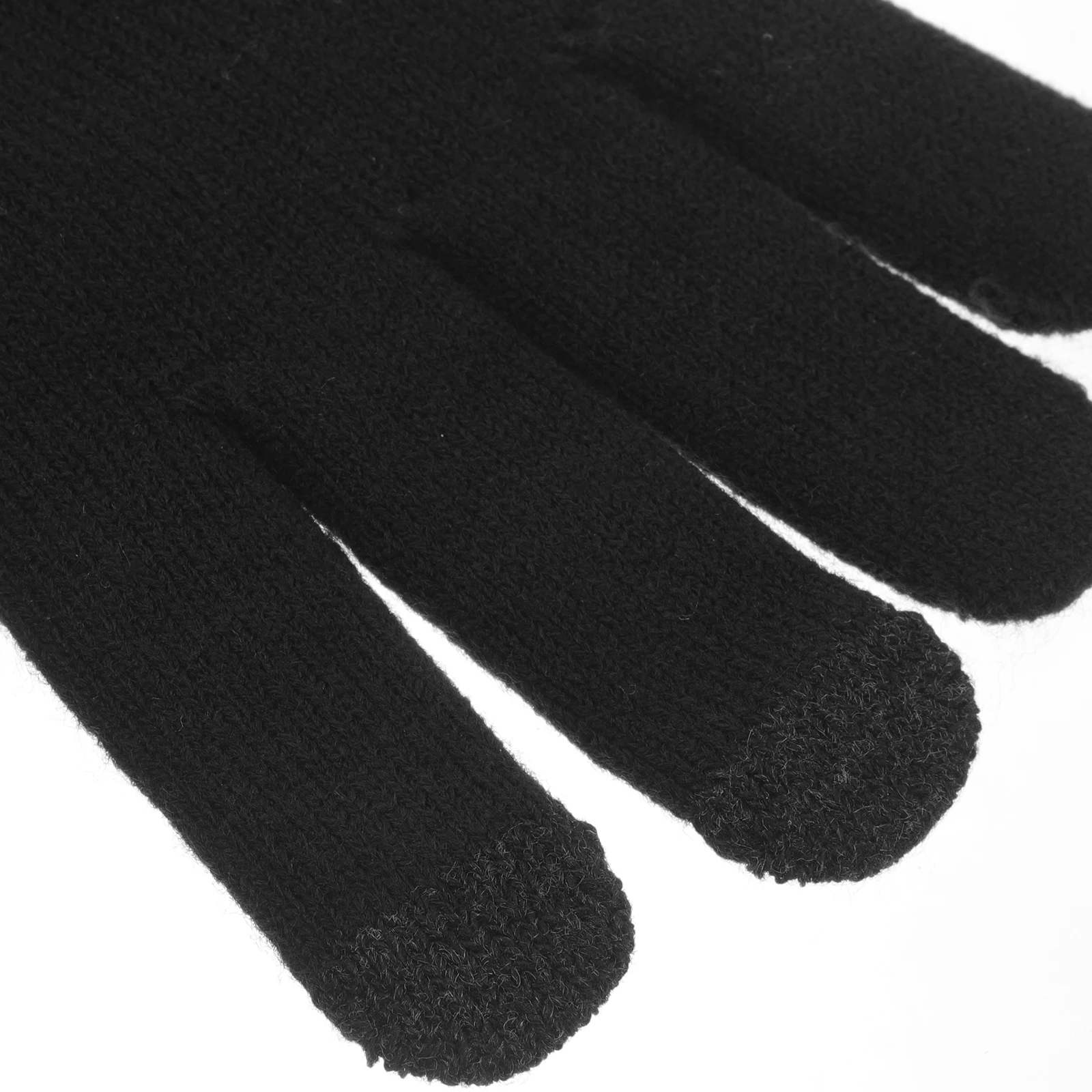 

1Pair Warm Knit Gloves Touchscreen Compatible for Women Men Winter Outdoor Cold Weather Thickened Protection Gloves Winter Women