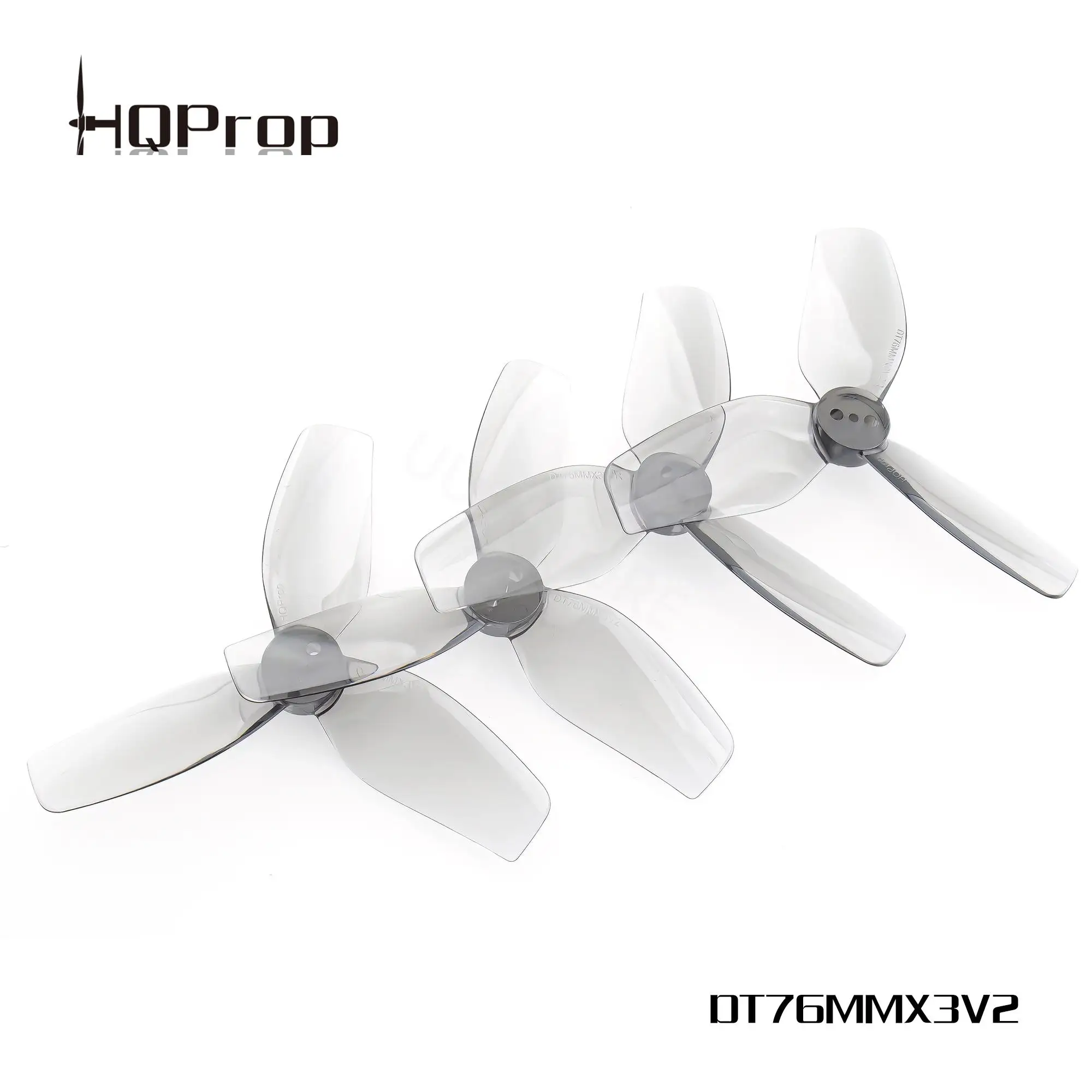 

HQProp T76MMX3 V2 Propeller Poly Carbonate 10.5mm Diameter Suitable CineLog30 Series Drone For RC FPV Quadcopter Cinewhoop Drone